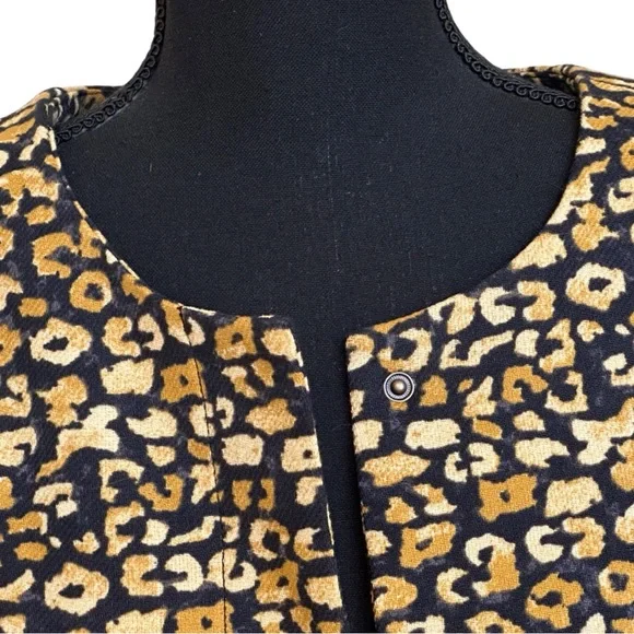 Who What Wear Animal Print Jacket - 1X - Picture 6 of 11